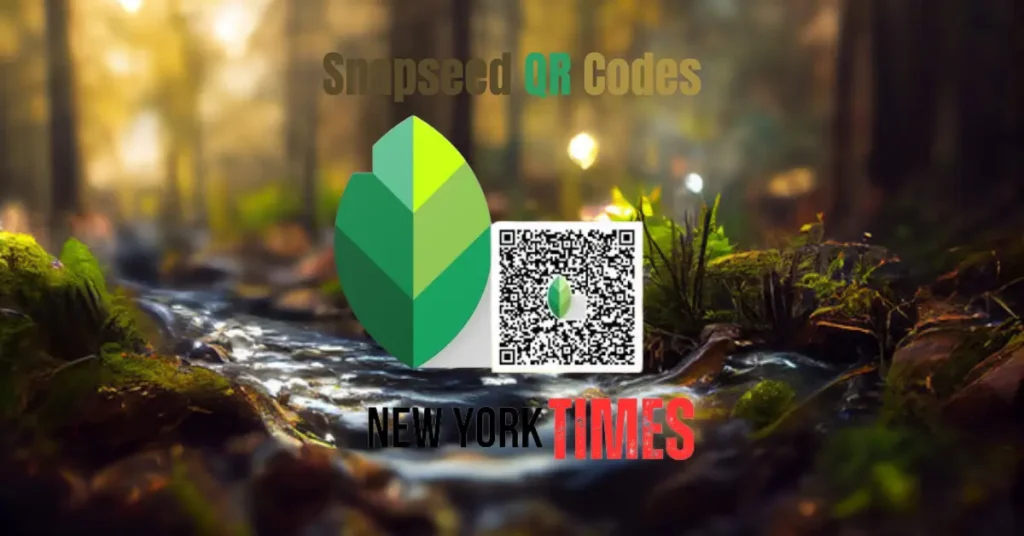 Snapseed QR Codes
